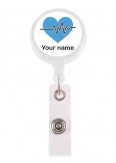 Porte-Clés de Luxe Stéthoscope avec Nom Imprimé au NurseOClock